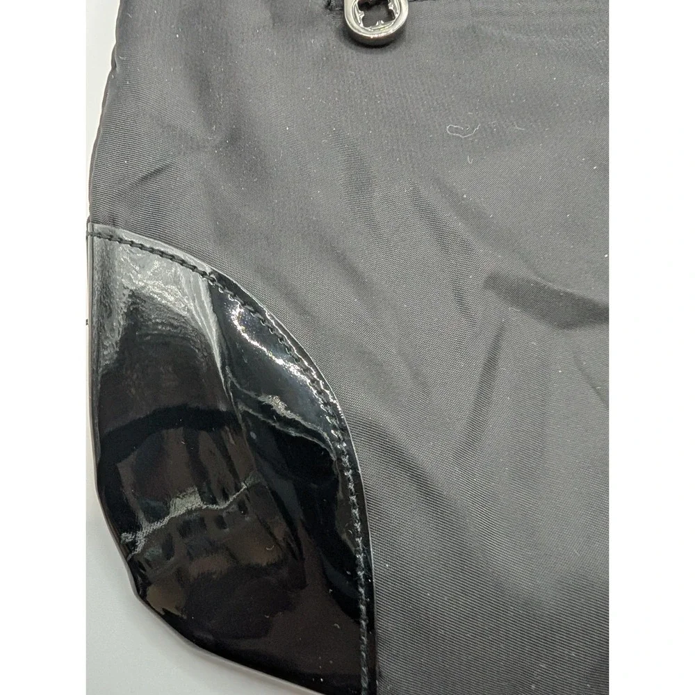 COOEI Black Packable Messenger Bag (Folds‎ to Clutch)